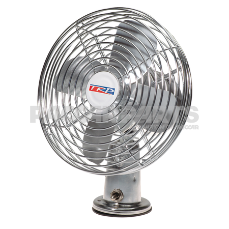 HD10200 FanDefrost Md 12V Chr 10 Swivel Base
