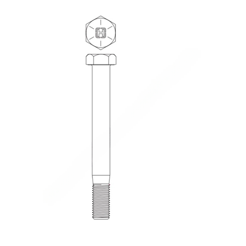 HDR 30550 014 1 12.00TOP PAD BOLT