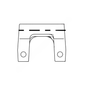 HDR 67913 005 PAD-AXLE/U BOLT,REAR SUSPENSION-BOTTOM C