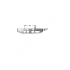 HDR 7100 BUMPER/FORD 8GA