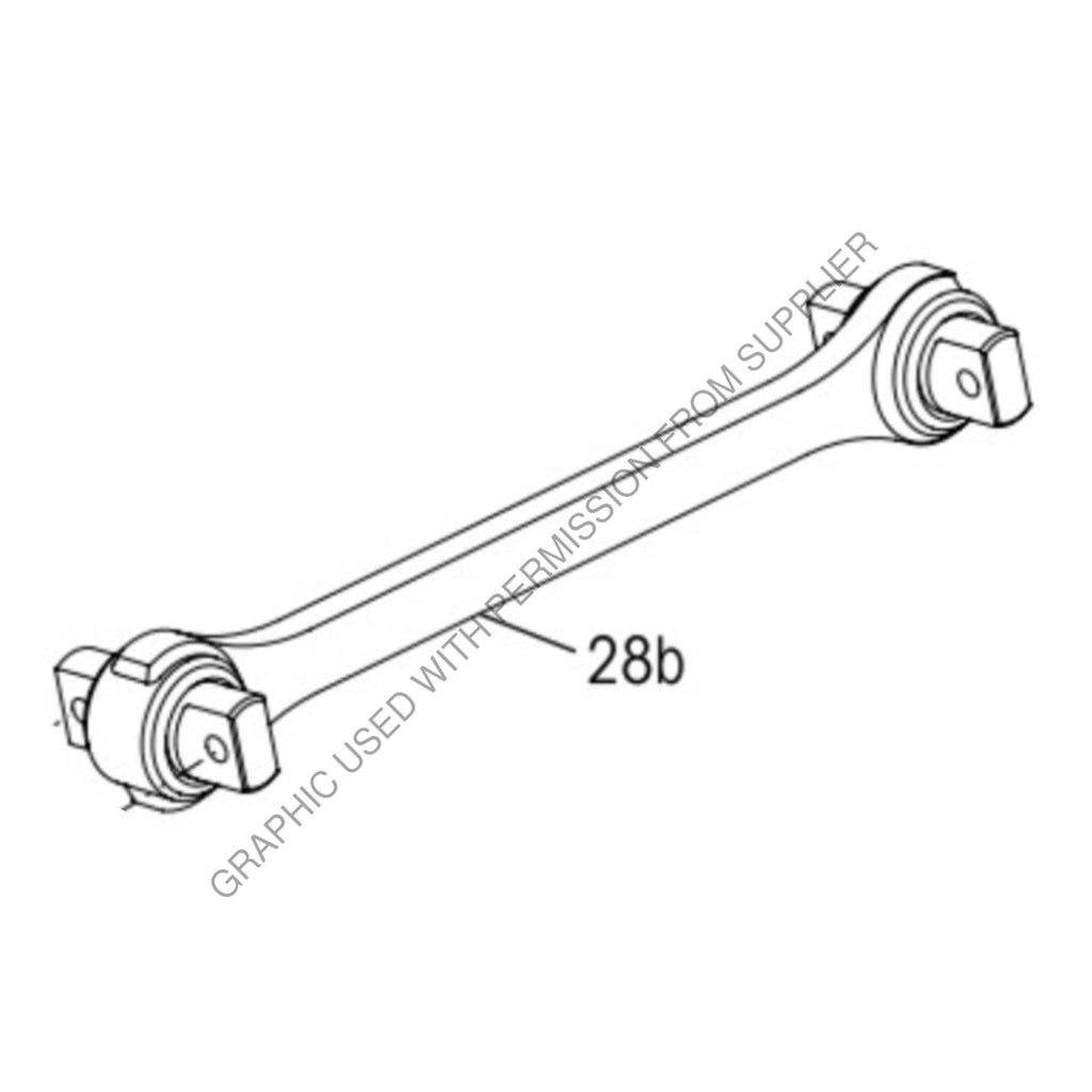 HDR 72000 560C TORQUE ROD AY-22.05 INCH SUSPENSION KIT