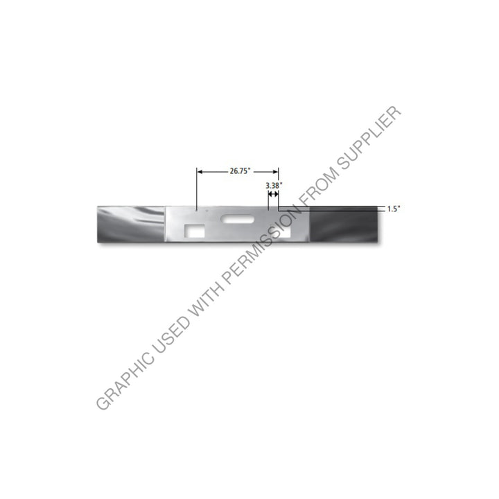 HDR 7230 BUMPER/FL SET BACK