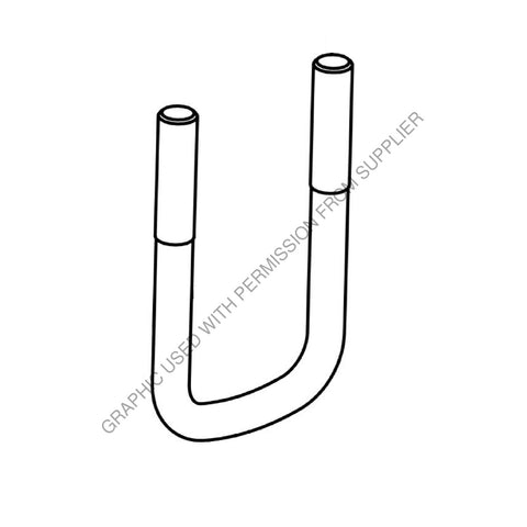 HDR 78025 215 U-BOLT - SEMI ROUND, 215MM