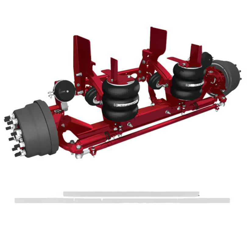 HDR EXS08 65 8K STEERABLE LIFT AXLE