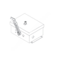 HDR R017521 15 STAINLESS STL BOX W LID  LC SER. (CBU VS