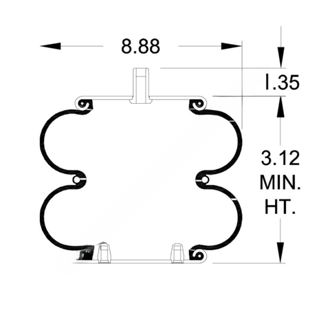 HDR R B 14486 AIR SPRING