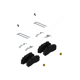 HDR S 41162 1 PAN 19 BRAKE PAD SVC KIT
