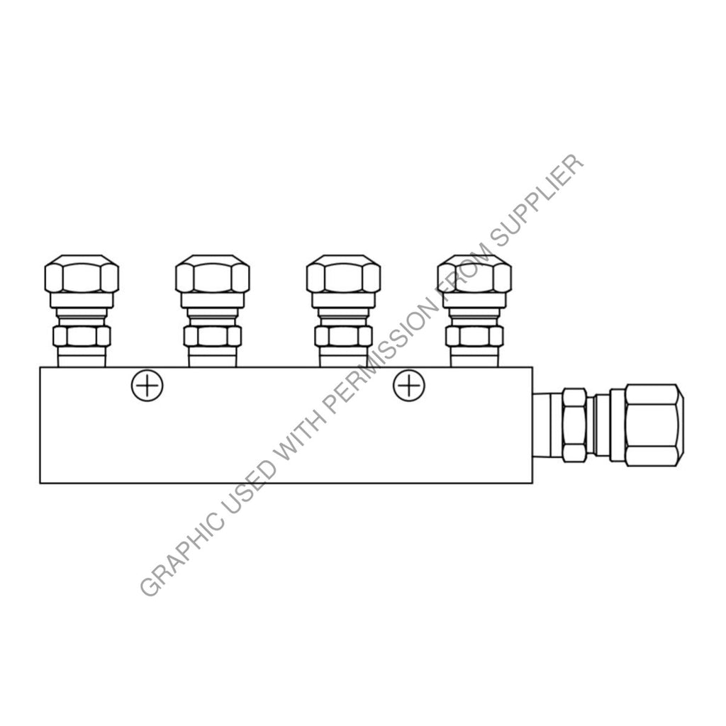 HDR VS 30470 MANIFOLD, TRIDEM