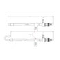 HDR VS 40176 2 TIRE HOSE STRT W/TST PORT 14.5