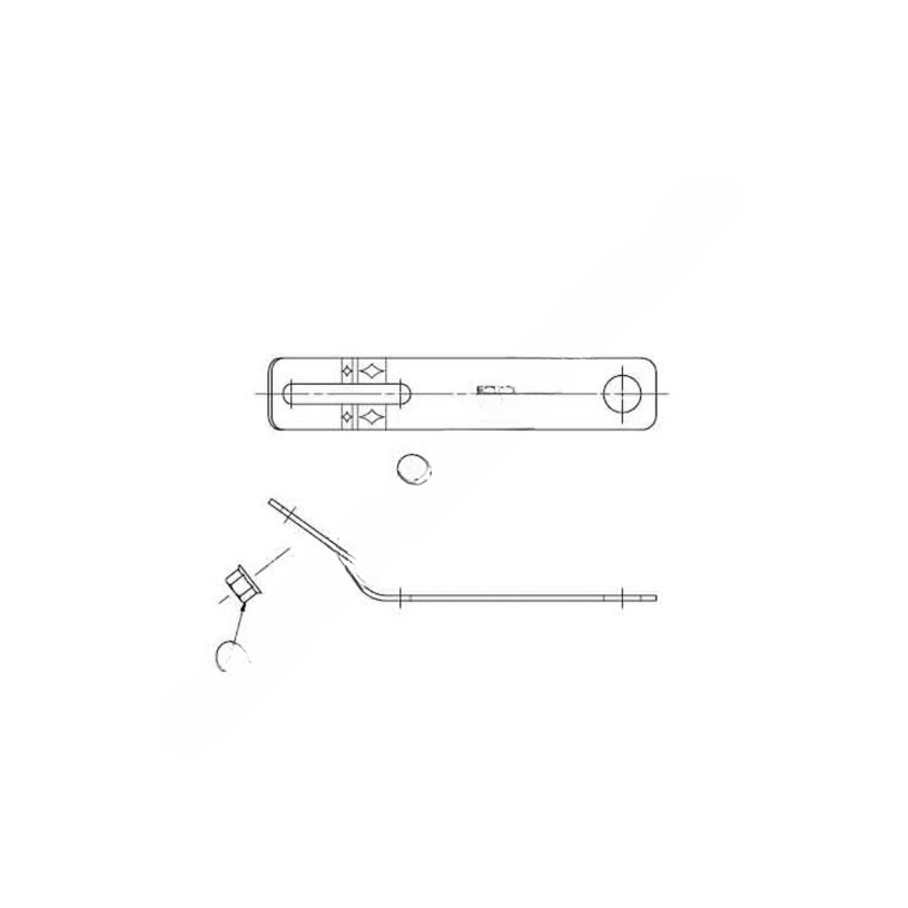 HDX 42710590 BKRT-STRAP,HALDEX/EATON SLACKS