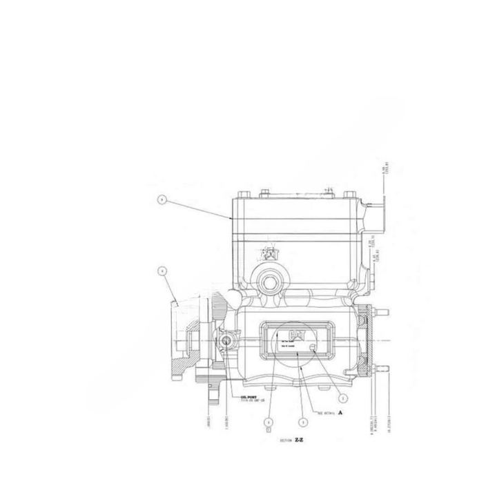 HDX EL365152X REMAN COMPRESSOR-365,CAT, W/ICV