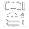 HDX MPBD1777HD AIR DISC BRAKE PAD HF EXTREME TEMP BRAKI