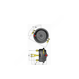 HDX SC24D BRAKE CHAMBER 24S AIR DISC