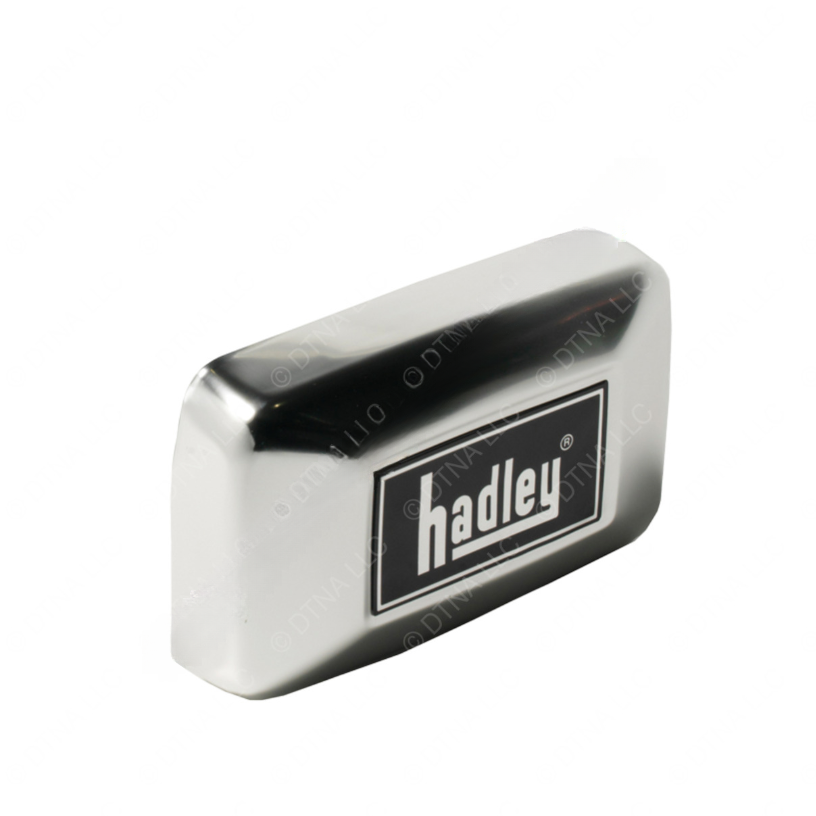 HDY H02001SRH HORN-SHIELD,RECT,ANNOD,NEXT GEN LOGO