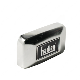 HDY H02001SRH HORN-SHIELD,RECT,ANNOD,NEXT GEN LOGO