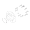 HLD 2073190000140 HUB ASSEMBLY, SHORT STUD, GEN I C88