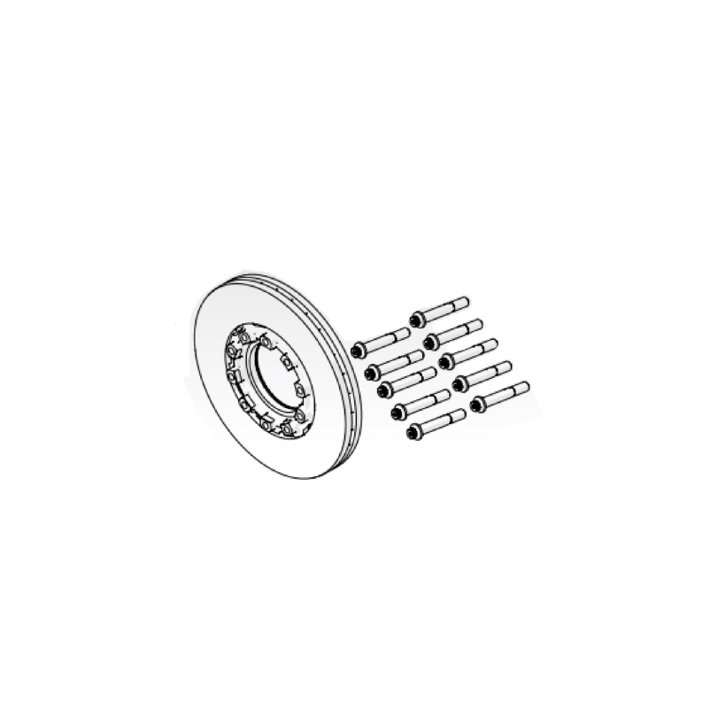 HLD 51830036 BRAKE ROTOR REP KIT-P89 INTEGRAL & PLUS