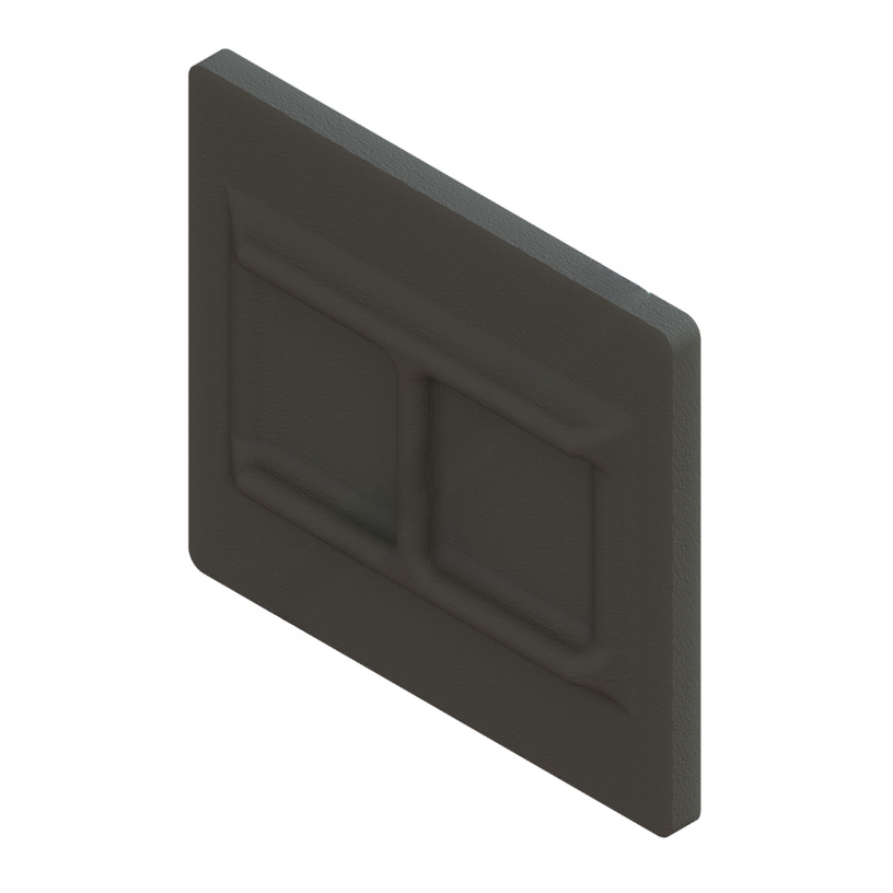 HLD 90028047 PAD RUBBER
