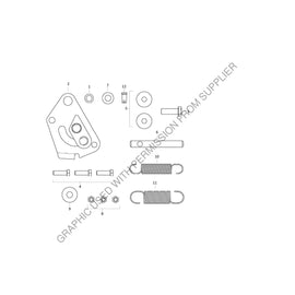 HLD RK12196 REBUILD KIT, RELEASE COMPONENTS