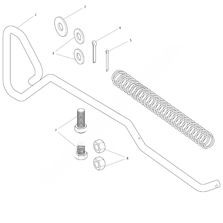 HLD RK 08415 1 HANDLE RELEASE KIT
