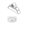 HLD XA 7552 X BRACKET S/A
