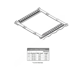 HLD XA C24 SLIDE BASE ASSEMBLY