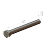 HLD XB HHC 050114 BOLT HHCS 5/8 X 11