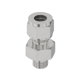 HOK 6CMS4316 CONNECTOR-ST,3/8TUBE,7/16 ORING,SST