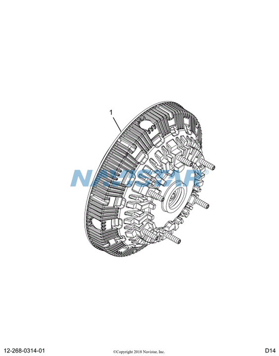 HOR99A4706 DRIVE,CLUTCH PACK, FAN DRIVE