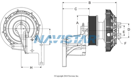 HOR99A9634 DRIVE,FAN  - MTG ASM