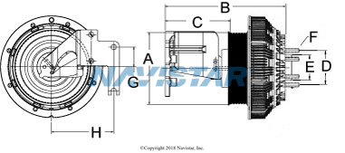 HOR99A9749 DRIVE,CLUTCH DMA2S SE 24CUM, 1