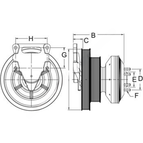 HOR 16957 JOURNAL BRACKET