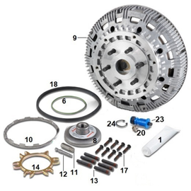 HOR 2S DP CP HORTON,FAN CLUTCH REPAIR KIT,TWO-SPEED,C