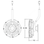 HOR 376791171 CLUTCH, VISCOUS BHS VOLVO/MACK 38MH425AM