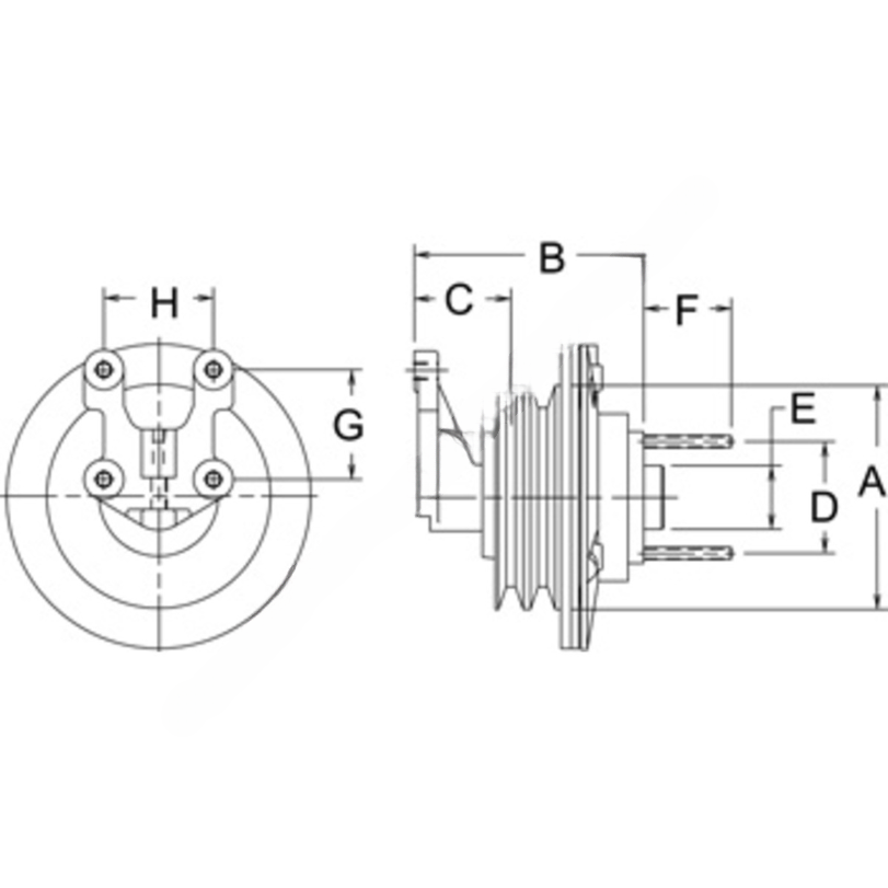 HOR 791112 REMAN CLUTCH