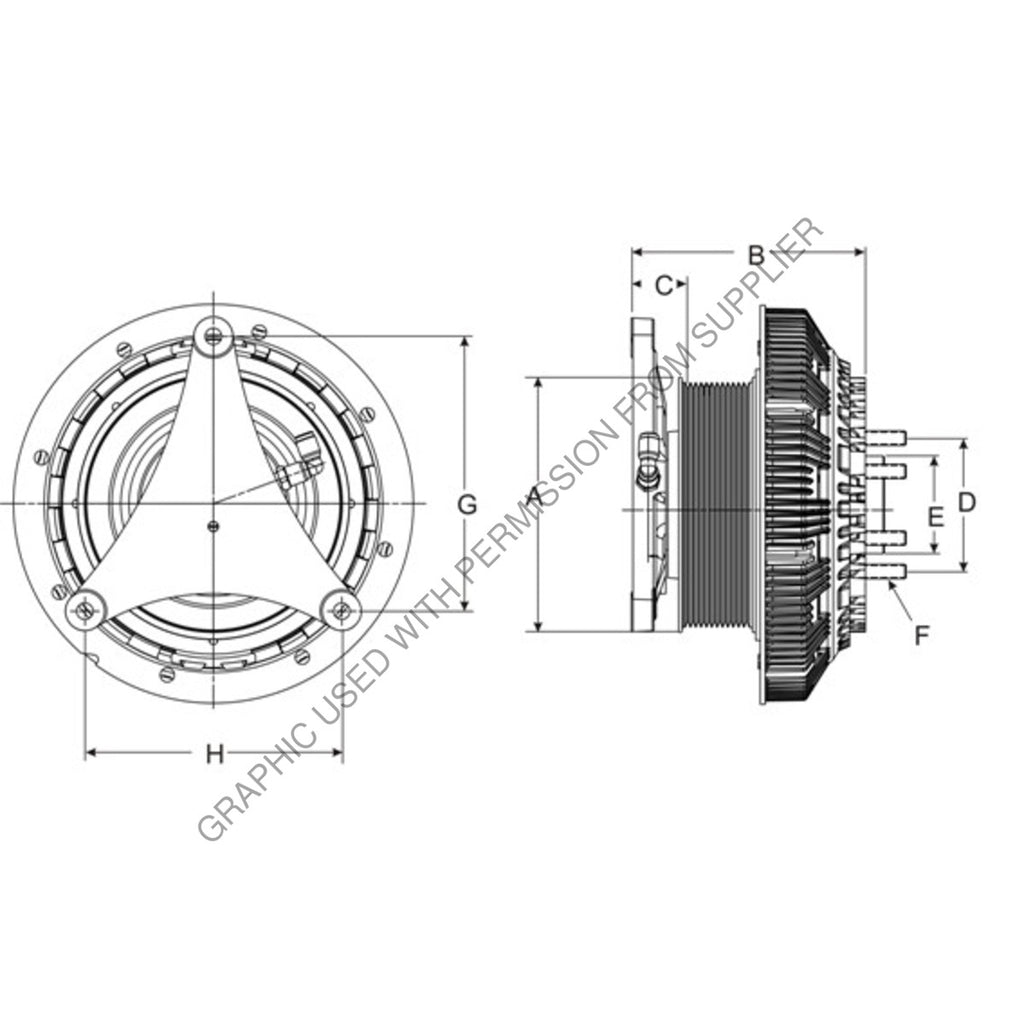 HOR 79A8181 CLUTCH DMA2S W/LOCK-UP SE 24 REMAN