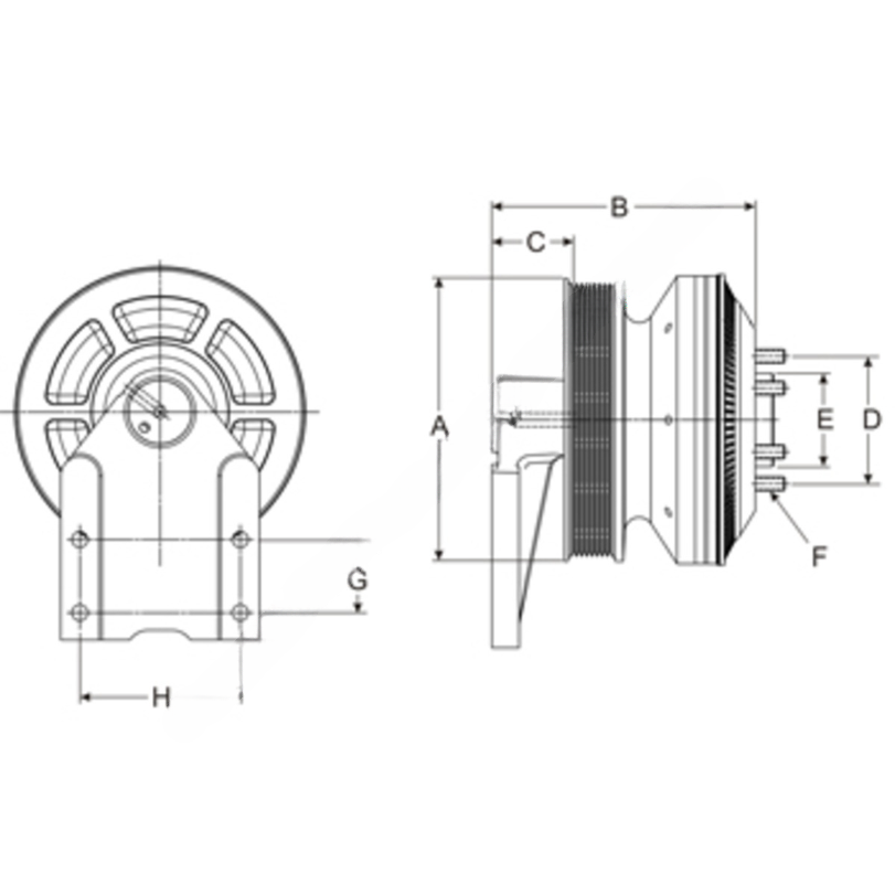 HOR 79A8657 2 FAN CLUTCH - DM ADVNTGE REMAN