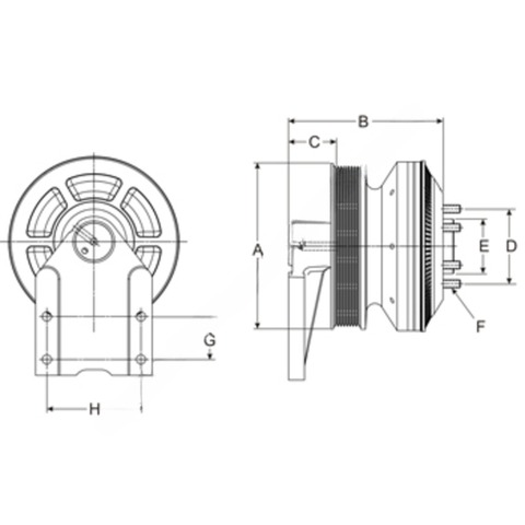 HOR 79A8657 2 FAN CLUTCH - DM ADVNTGE REMAN