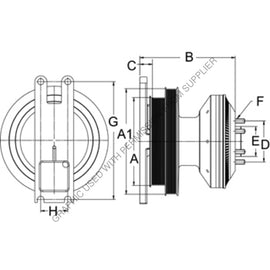 HOR 79A9036 CLUTCH, DMA SE 21, REMAN