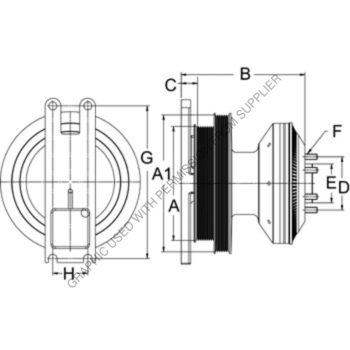 HOR 79A9036 CLUTCH, DMA SE 21, REMAN