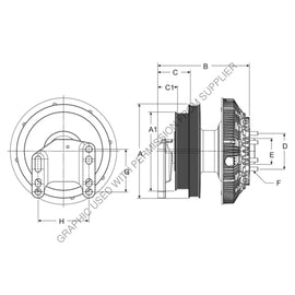 HOR 79A9074 2 CLUTCH DMA2S SE 21 REMAN