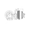 HOR 79A9241 FAN CLUTCH