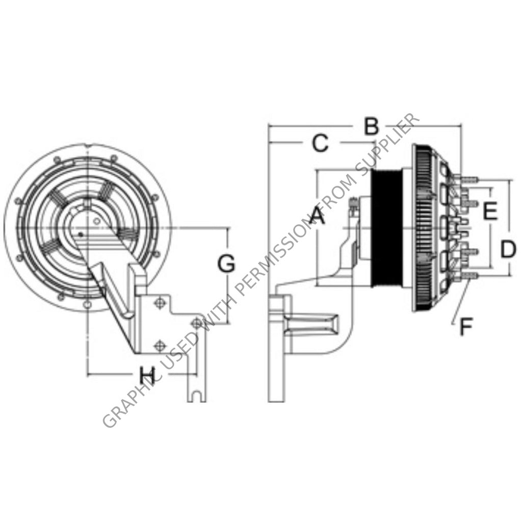 HOR 79A9740 CLUTCH DMA2S LOCK-UP SE 21 REMAN,CUM,12