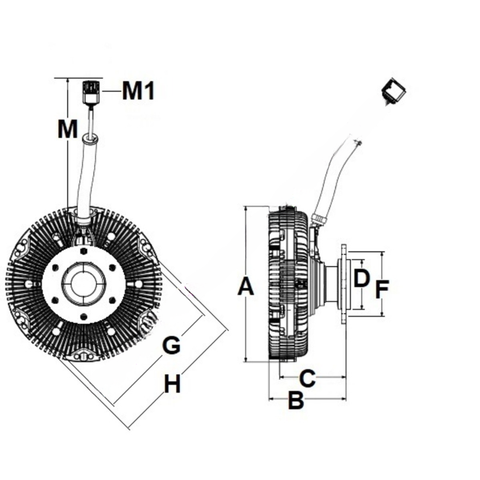 HOR 9810374 ASM,LCX230, PACCAR MX13
