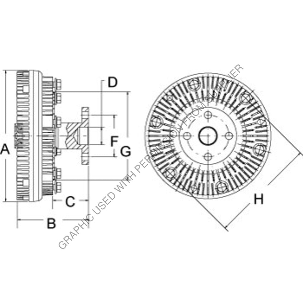 HOR 9902013 CLUTCH VMASTER,AIR SENSING,VS 162