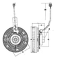 HOR 9904021 CLUTCH VMASTER DIRECT SENSING VS 217