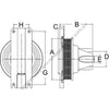 HOR 992063 HUB, DRIVE, NO STUDS