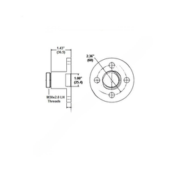 HOR 994727 ADAPTER,SHAFT,VMASTER,VS217,FCCC ISB