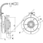 HOR 996015 CLUTCH ASSY, FAN