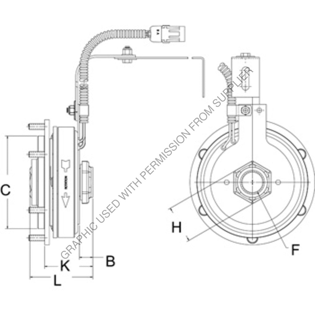 HOR 996044 EC450 CLUTCH